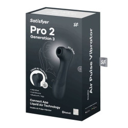 Satisfyer - Pro 2 Generación 3 Noir Bluetooth Et Application